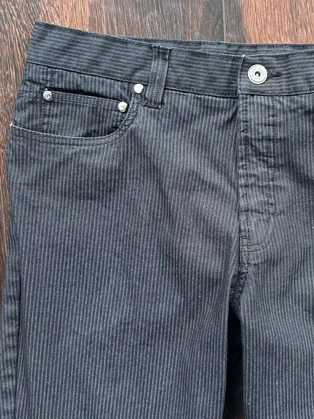 Point Zero textured black jeans 36 - Picture 2 of 10